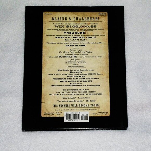 BOGO REAL LIFE TREASURE HUNT Mysterious Stranger Magic by David Blaine TEEN GIFT - Picture 4 of 4